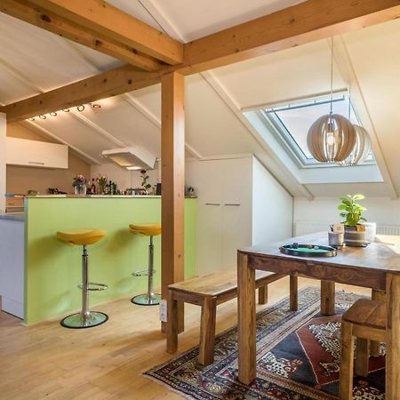 Luxurioeses Penthouse-Appartement Höchst Kültér fotó