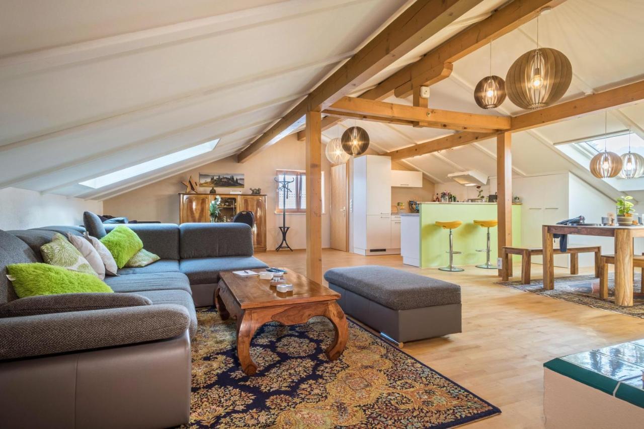 Luxurioeses Penthouse-Appartement Höchst Kültér fotó